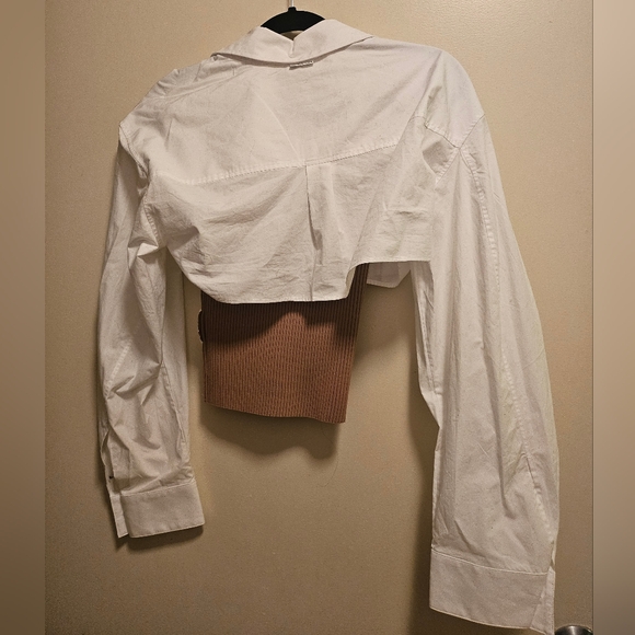 Pre-Styled Cami & Cropped Button Up Twinset - Picture 5 of 5